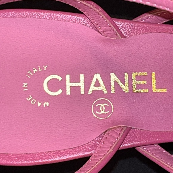 Authentic Chanel Sandals size 36 - Picture 9 of 13